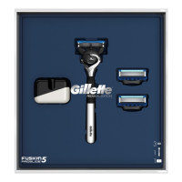 Подарочный набор Gillette (Джилет) Fusion ProGlide (бритва Fusion5 ProGlide + 3 кассеты + магнитная подставка)