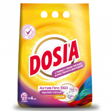 Стиральный порошок автомат Dosia (Дося) Color, 4 кг Стиральный порошок автомат Dosia (Дося) Color, 4 кг