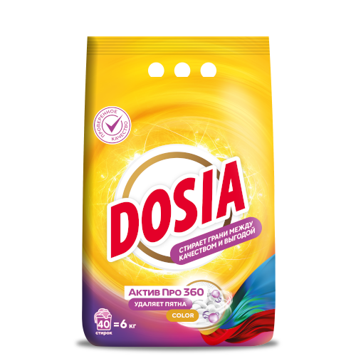Стиральный порошок автомат Dosia (Дося) Color, 6 кг Стиральный порошок автомат Dosia (Дося) Color, 6 кг