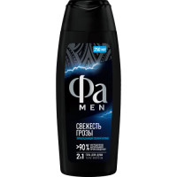 Гель для душа мужской Фа Men Энергия Полинезии Свежесть Грозы 3 в 1, 250 мл Гель для душа мужской Фа Men Энергия Полинезии Свежесть Грозы 3 в 1, 250 мл