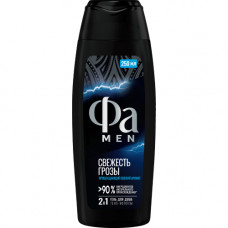 Гель для душа мужской Фа Men Энергия Полинезии Свежесть Грозы 3 в 1, 250 мл Гель для душа мужской Фа Men Энергия Полинезии Свежесть Грозы 3 в 1, 250 мл