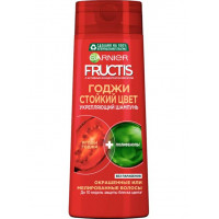 Garnier FRUCTIS ГОДЖИ Стойкий цвет Укрепляющий шампунь, 400 мл