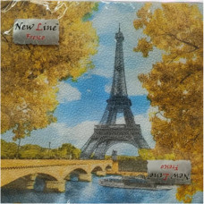 Салфетки сервировочные Fresco (Фреско) Париж, 33х33 см, 20 шт Салфетки сервировочные Fresco (Фреско) Париж, 33х33 см, 20 шт