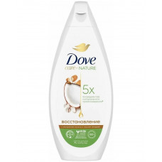 Крем-гель для душа Dove (Дав) Ритуал Красоты Восстановление с кокосом и миндальным молочком, 250 мл