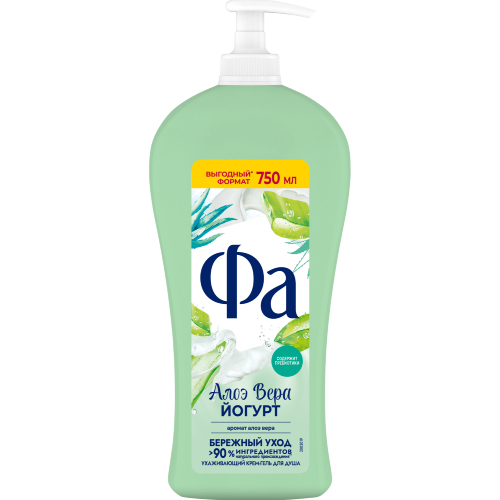 Гель для душа Фа Yoghurt «Алоэ вера», 750 мл Гель для душа Фа Yoghurt «Алоэ вера», 750 мл