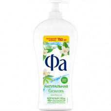 Гель для душа Фа Натуральная Свежесть с экстрактом бамбука и белого чая, 750 мл Гель для душа Фа Натуральная Свежесть с экстрактом бамбука и белого чая, 750 мл