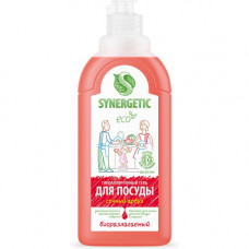 Средство для мытья посуды Synergetic (Синергетик) Арбуз, 500 мл Средство для мытья посуды Synergetic (Синергетик) Арбуз, 500 мл