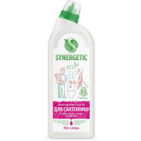 Средство для чистки унитазов и сантехники Synergetic, 1 л