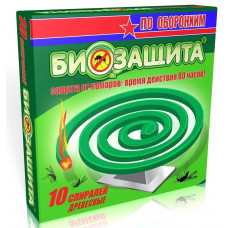 Спираль от комаров Биозащита, 10 шт