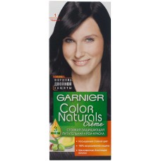 Краска для волос Garnier (Гарньер) Color Naturals Creme, тон 1 - Черный