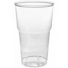 Стакан прозрачный одноразовый Факел, 500 мл (50 шт)
