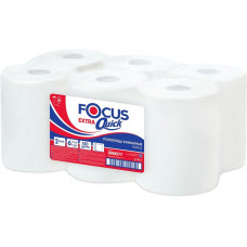 Полотенца бумажные Focus (Фокус) Extra Quick, 2-слойные, 2 шт, 150 м