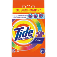 Стиральный порошок автомат Tide (Тайд) Аквапудра «Color», 4,5 кг