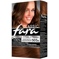 Краска для волос Fara (Фара) Classic, тон 505a - Золотисто-каштановый