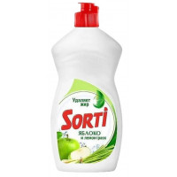 Средство для мытья посуды Sorti (Сорти) Яблоко и Лемонграсс, 450 мл