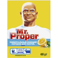 Универсальный моющий порошок Mr.Proper (Мистер Пропер) Лимон, 400 г