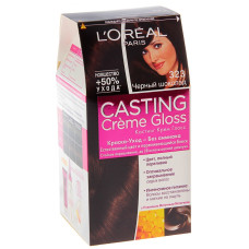 Краска для волос L'Oreal (Лореаль) Casting Creme Gloss, тон 323 - Черный шоколад