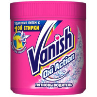 Порошковый пятновыводитель для цветных тканей Vanish (Ваниш) Oxi Action, 500 мл