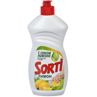 Средство для мытья посуды Sorti (Сорти) Лимон, 450 мл