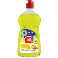 Средство для мытья посуды Help (Хелп) Лимон, 500 мл