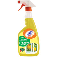 Средство для мытья стекол Help (Хелп) Лимон, курок, 500 мл