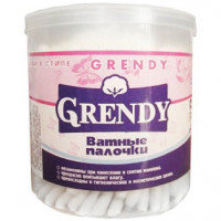 Ватные палочки Grendy (Гренди), 200 шт/стакан Ватные палочки Grendy (Гренди), 200 шт/стакан