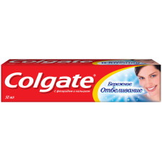 Зубная паста Colgate (Колгейт) Бережное отбеливание, 50 мл