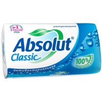 Мыло туалетное антибактериальное Absolut (Абсолют) Classic Ультразащита, 90 г