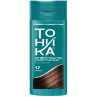Оттеночный бальзам для темно-русых, русых и светло-русых волос Роколор-Тоника, тон 4.0 - Шоколад