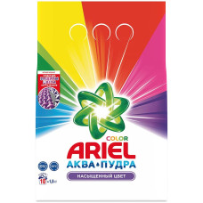 Стиральный порошок автомат Ariel (Ариэль) Аквапудра Color, 1,5 кг