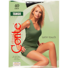 Колготки Conte Tango (Конте Танго), Nero (черный), 40 den, 2 размер