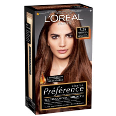 Краска для волос L'Oreal (Лореаль) Recital Preference, тон 5.25 - Антигуа Каштановый перламутровый