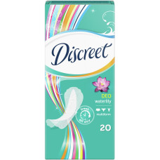 Прокладки ежедневные Discreet (Дискрит) Deo Plus Waterlily Multiform, 20 шт