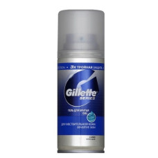 Гель для бритья Gillette (Джилет) Series для чувствительной кожи 75 мл