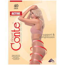 Колготки Conte Active (Конте Актив), Natural (телесный), 40 den, 3 размер