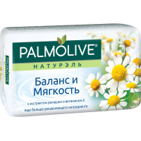Туалетное мыло Palmolive (Палмолив) Натурэль Баланс и Мягкость с экстрактом ромашки и витамином Е, 90 г