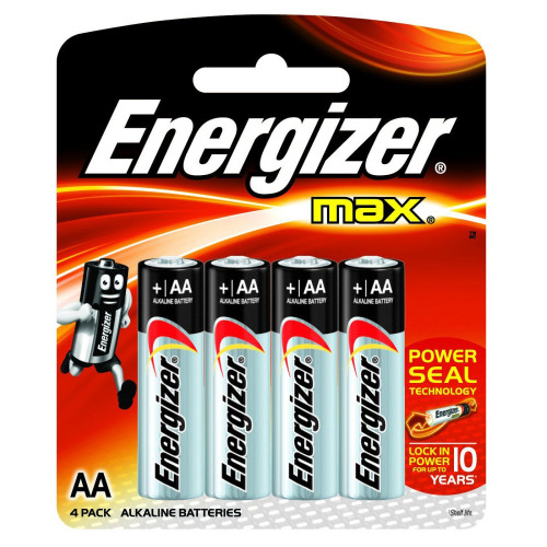 Батарейки Energizer (Энерджайзер) АА, 4 шт