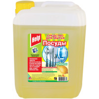Средство для мытья посуды Help (Хелп) Лимон, 5 л