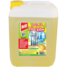Средство для мытья посуды Help (Хелп) Лимон, 5 л