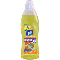 Средство для мытья полов всех типов Help (Хелп) Лимон, 1 л