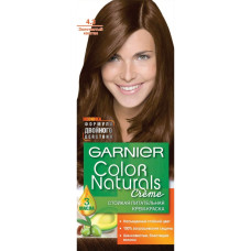 Краска для волос Garnier (Гарньер) Color Naturals Creme, тон 4.3 - Золотистый каштан