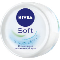 Интенсивный увлажняющий крем Nivea Soft для лица, рук и тела, 200 мл