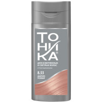 Оттеночный бальзам для осветленных и светлых волос Роколор-Тоника, тон 8.53 - Дымчато-розовый