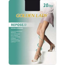 Колготки Golden Lady Repose (Голден Леди) Nero (черный) 20 den, 2 размер