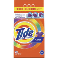 Стиральный порошок автомат Tide (Тайд) Аквапудра «Color», 6 кг Стиральный порошок автомат Tide (Тайд) Аквапудра «Color», 6 кг