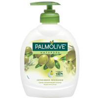Жидкое мыло Palmolive (Палмолив) Натурэль Интенсивное Увлажнение Олива и Увлажняющее молочко, 300 мл