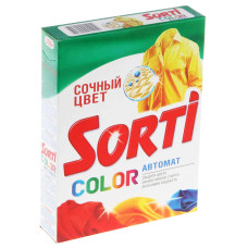 Стиральный порошок автомат Sorti (Сорти) Color, 350 г