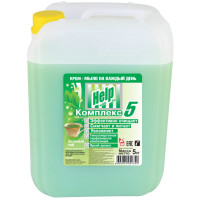 Жидкое крем-мыло Help (Хелп) Зеленый чай, 5 л