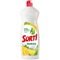 Средство для мытья посуды Sorti (Сорти) Лимон, 900 мл