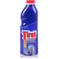 Гель для устранения и профилактики засоров Tiret (Тирет) Professional, синий, 1 л